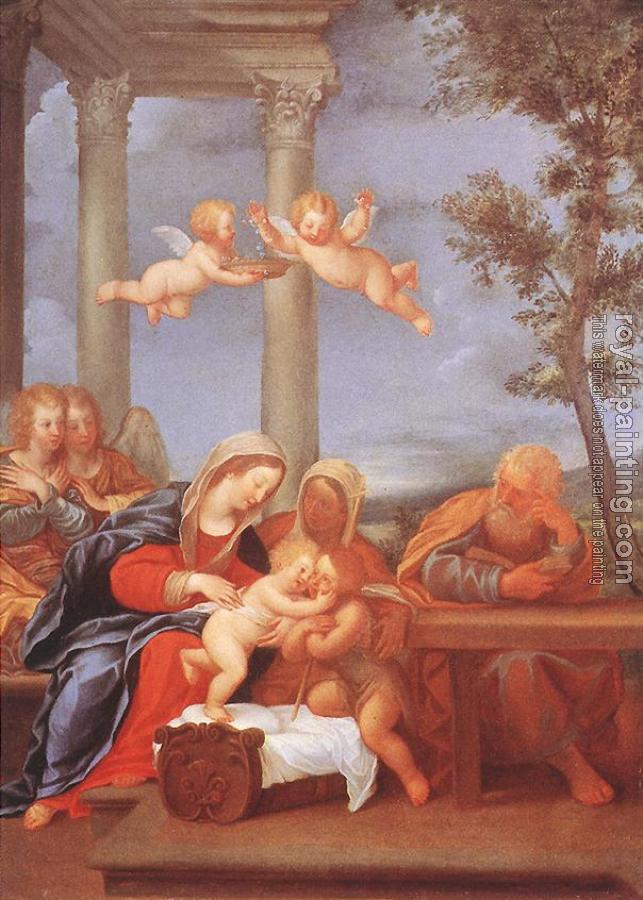 Francesco Albani : The Holy Family (Sacra Famiglia)